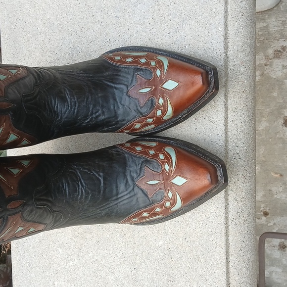 Old Gringo Women's Monarca Boot     Intricate Stitching GUC. size 9 - Picture 3 of 14